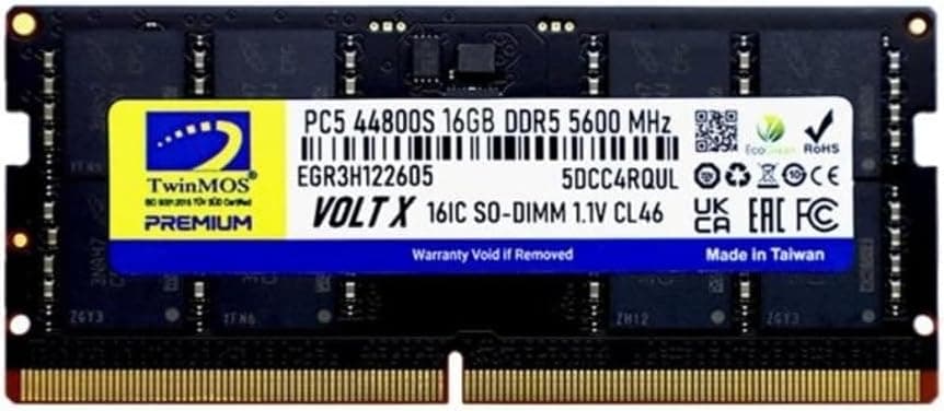 TwinMOS 16GB DDR5 5600MHz RAM