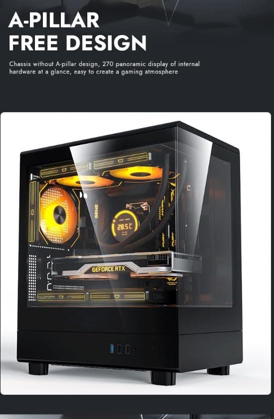 DARKFLASH DB330MB 3ARGB FAN BLACK