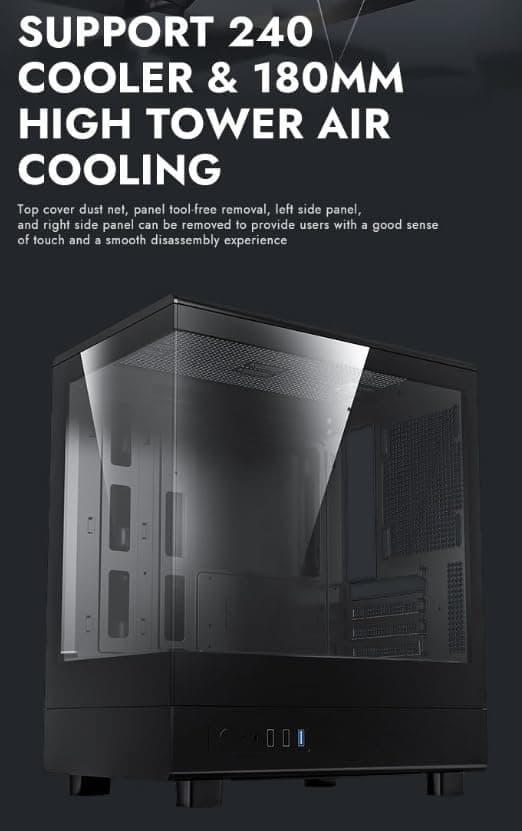 DARKFLASH DB330MB 3ARGB FAN BLACK