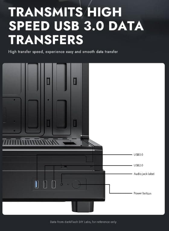 DARKFLASH DB330MB 3ARGB FAN BLACK