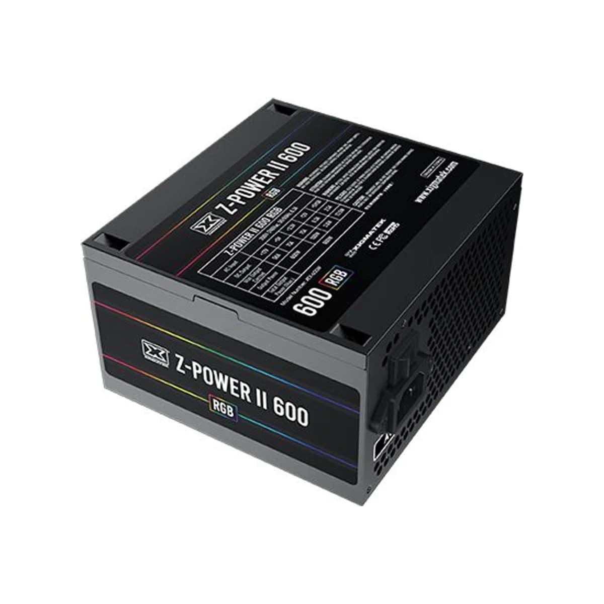 Power Supply Xigmatek Z-Power II RGB 600W