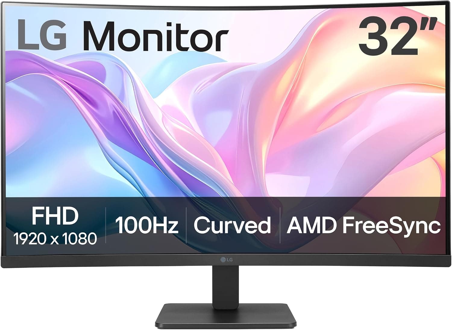 LED 32" LG 32MR50C FULL HD CURVE 100Hz 1500R