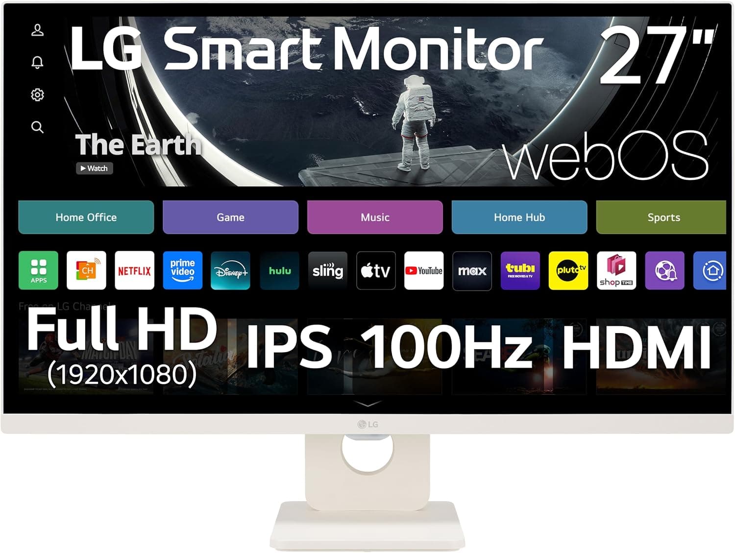 LED 27" LG 27U511SA-W FULL HD IPS