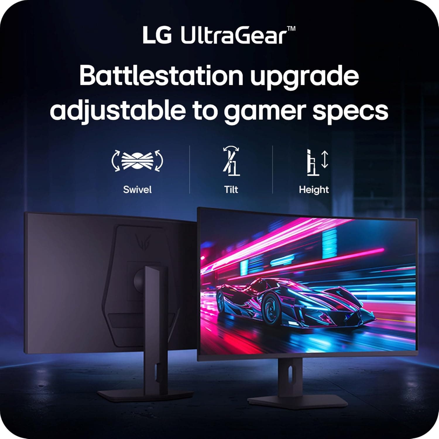 LED 32" LG 32G600A-B QHD CURVED 180HZ 1MS ULTRA GEAR