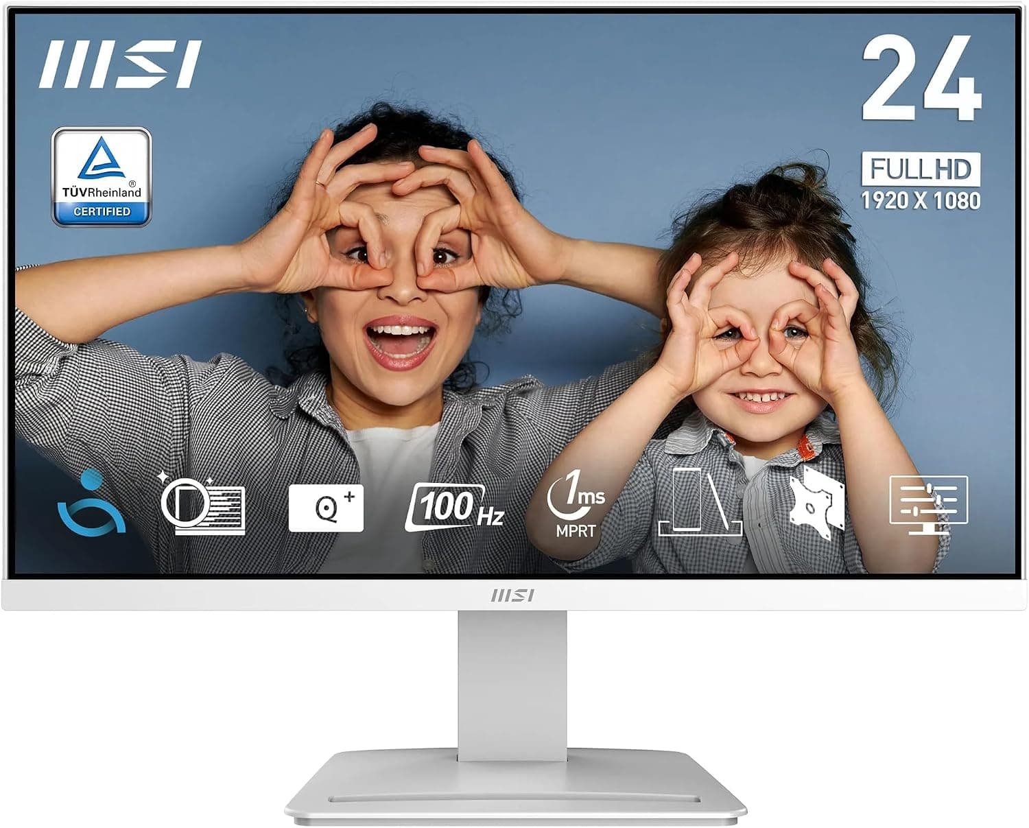 LED 24" MSI PRO MP2412W 23.8" FHD VA 100HZ 1MS