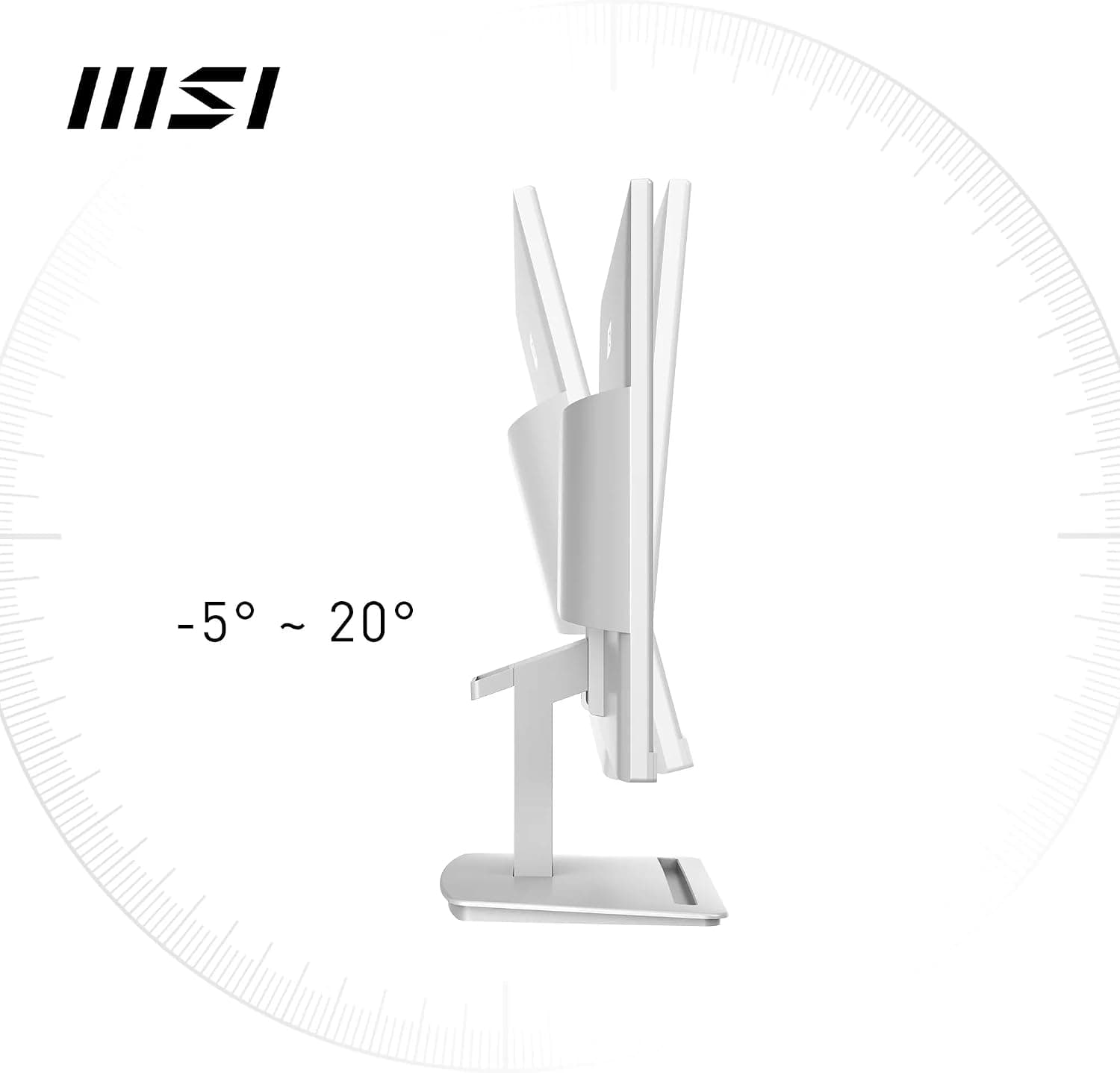 LED 24" MSI PRO MP2412W 23.8" FHD VA 100HZ 1MS