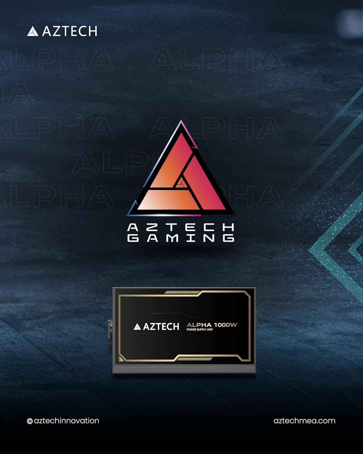 Power Supply Aztech Alpha 1000W Gold