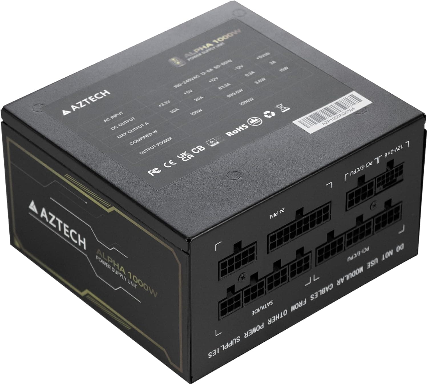 Power Supply Aztech Alpha 1000W Gold