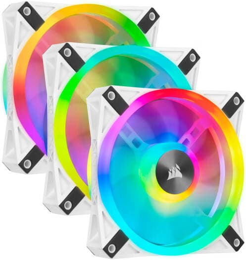 Case Fan Corsair QL120 Link RGB Pack of 3 White