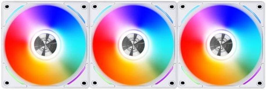 Fan Lian Li UNI AL120V2 ARGB 120mm Pack of 3 White