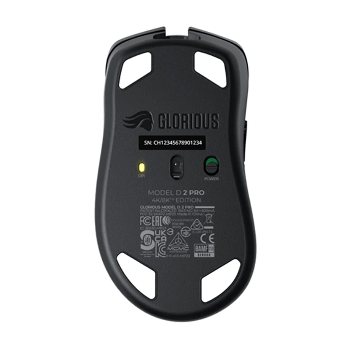 Glorious Model D 2 Pro 4K/8K Black