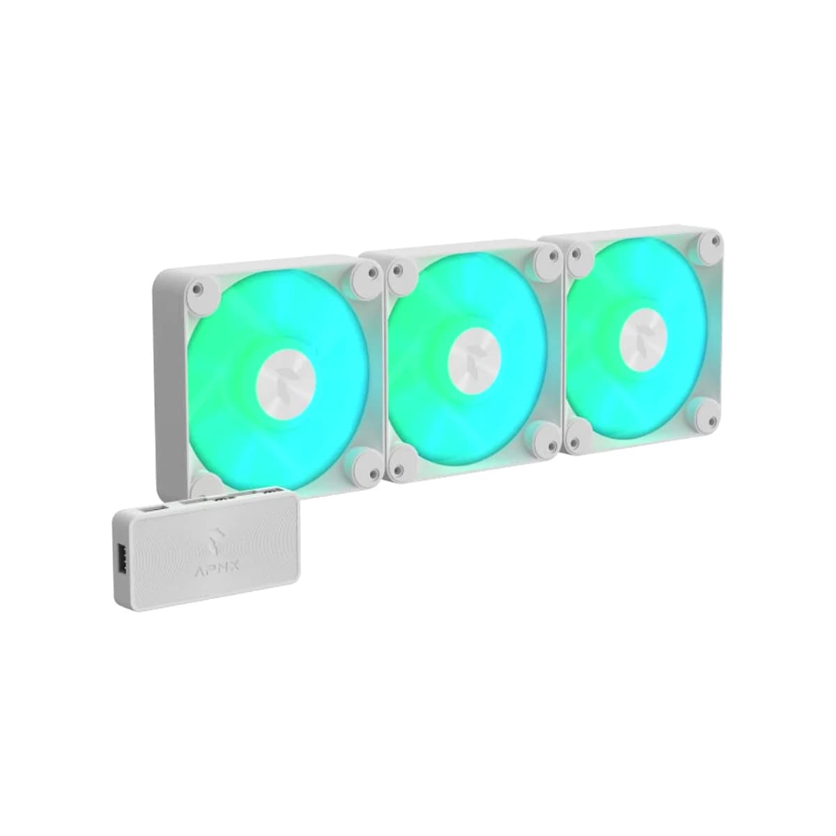 Case Fan APNX FPI-R120-3 White Pack of 3