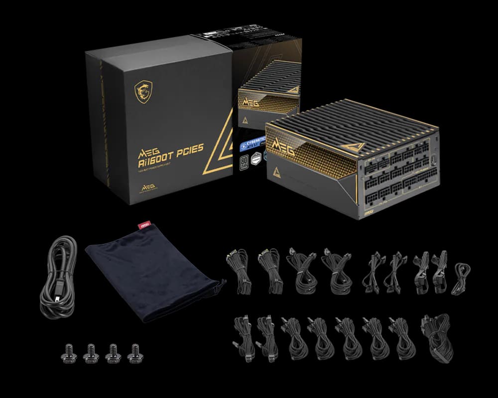 Power Supply MSI MEG AI1600T 1600W