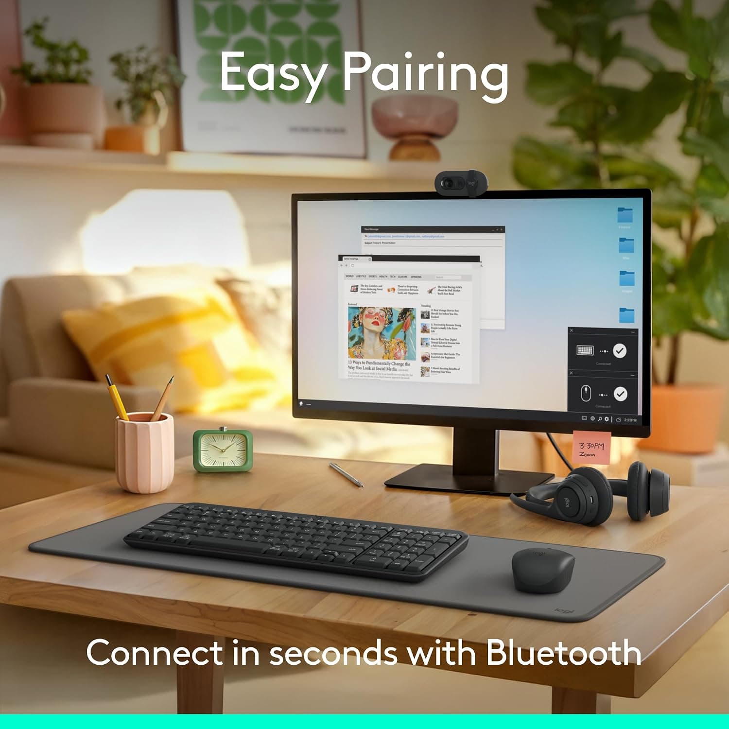 Logitech MK250 Bluetooth & Wireless (Combo)