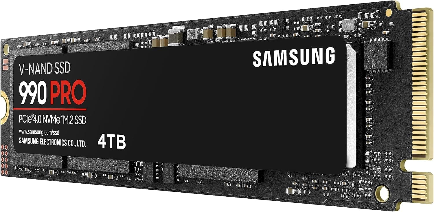 Samsung 990 PRO 4TB NVMe SSD