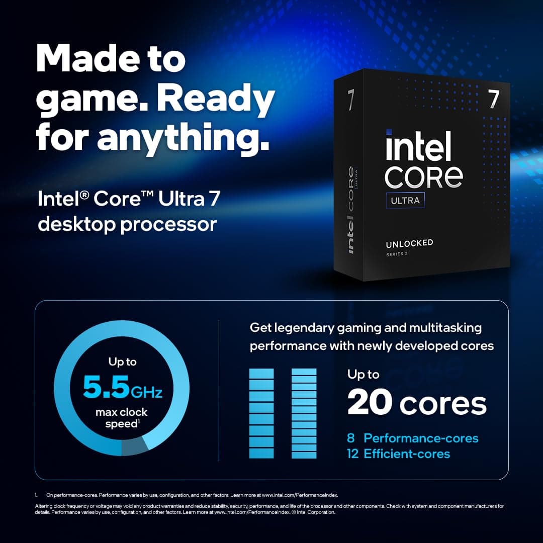 Cpu Intel Core Ultra 7 265K 2.4GHz