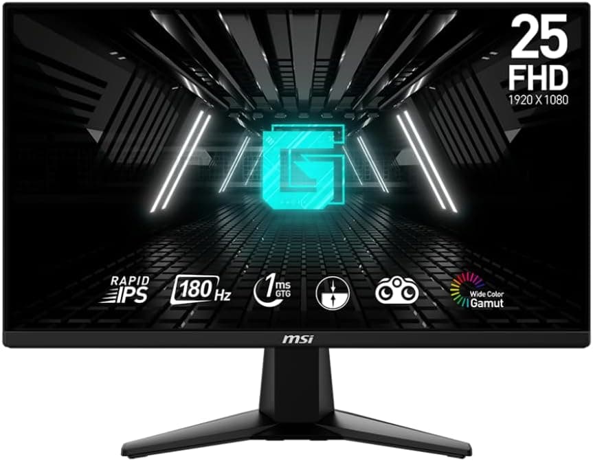 LED 24" MSI G255F 180HZ 1MS FLAT IPS