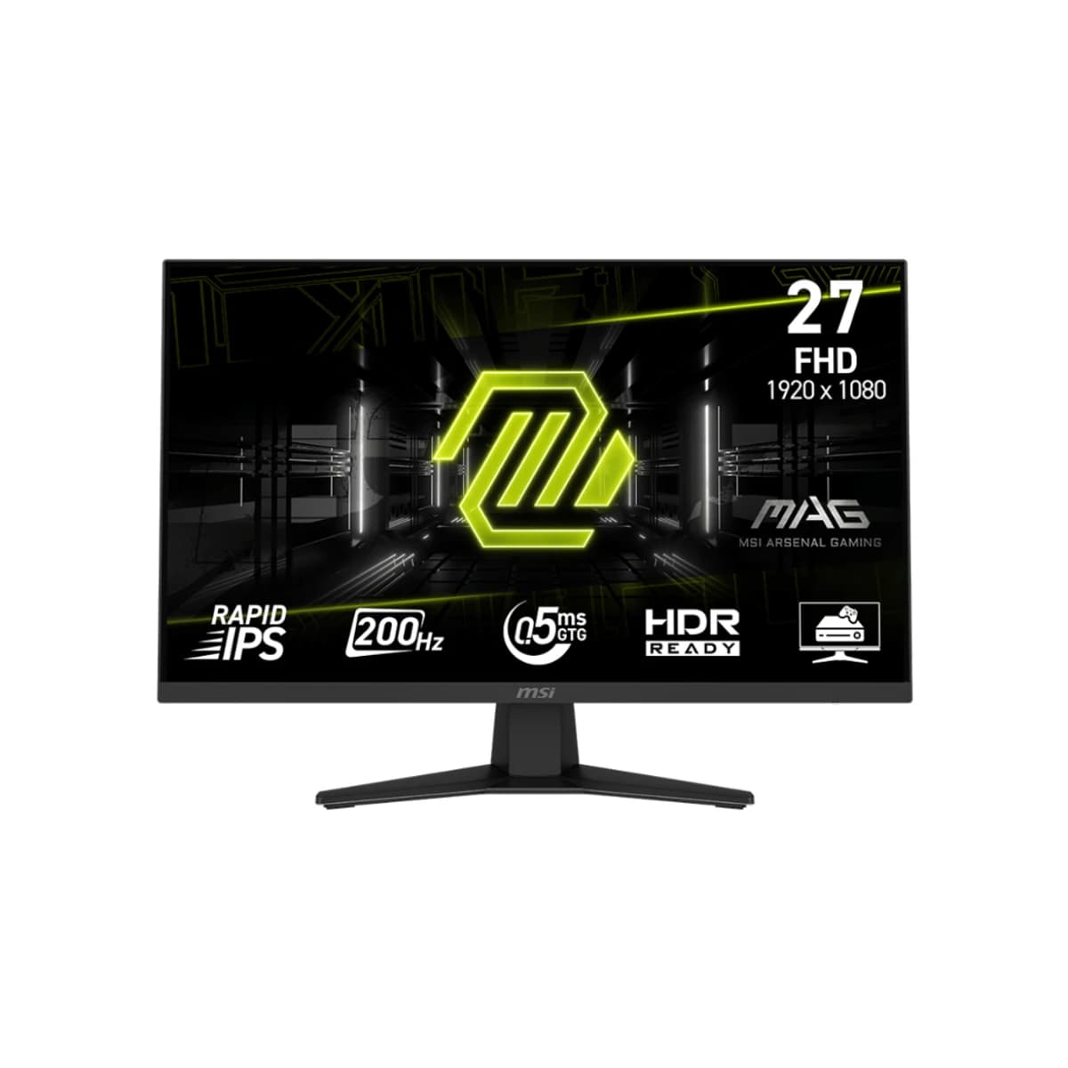 LED 27" MSI MAG 274F FHD IPS 200HZ 0.5MS FLAT GAMING