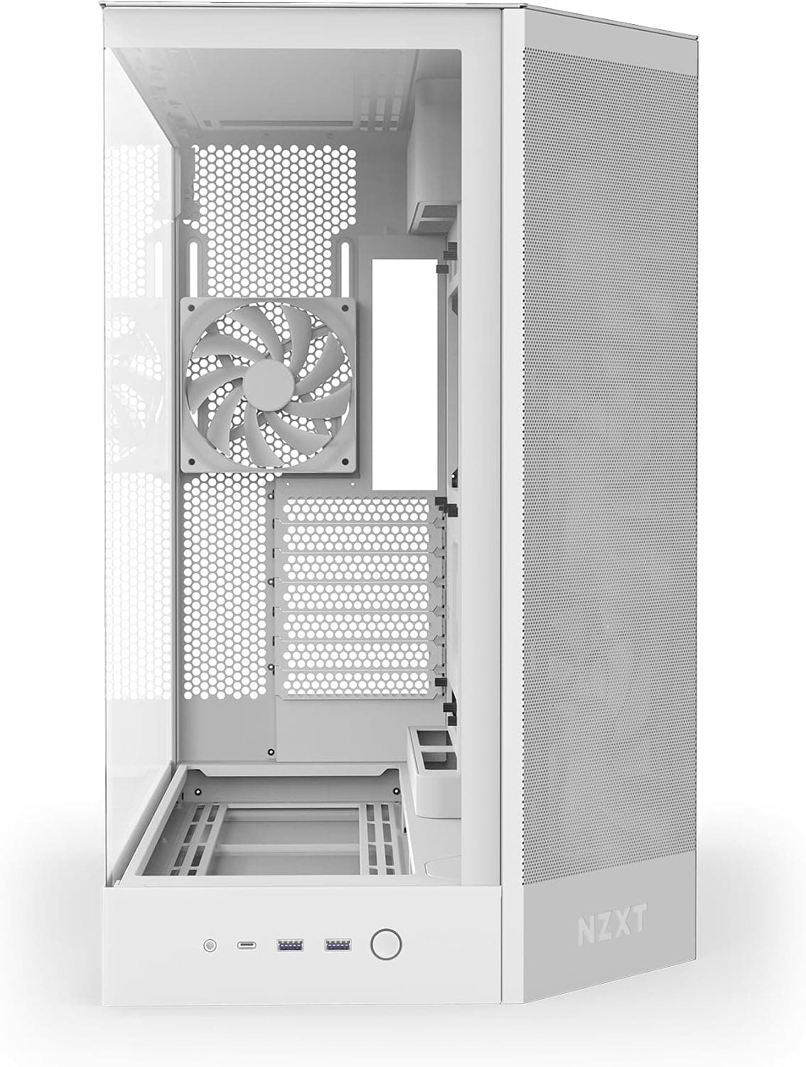 NZXT H9 FLOW RGB WHITE MID