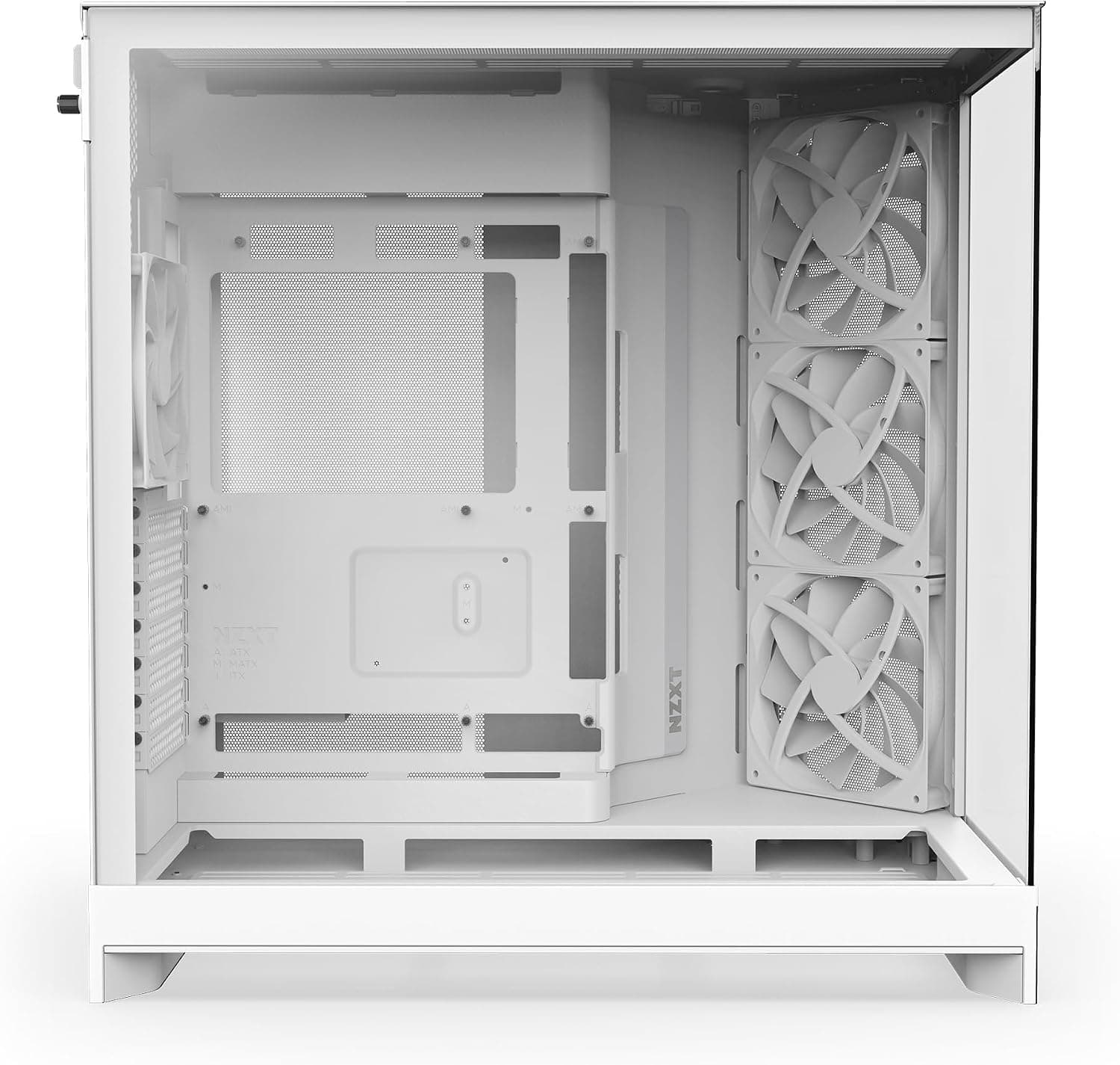 NZXT H9 FLOW RGB WHITE MID