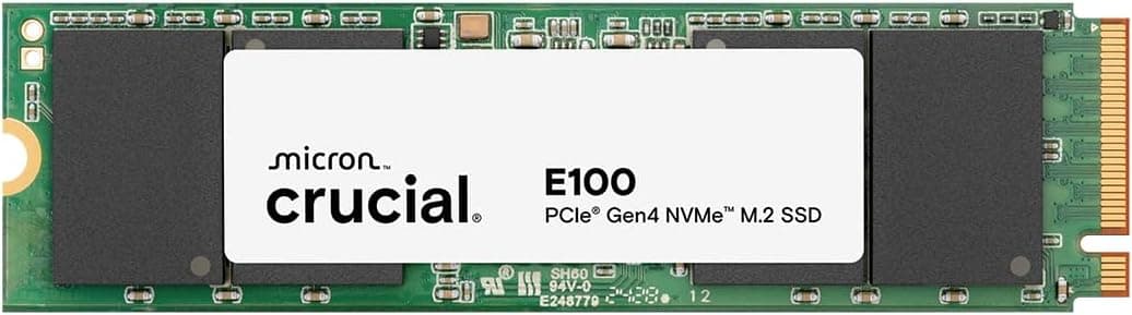 Crucial E100 1TB NVMe SSD