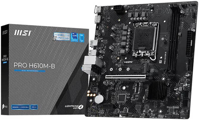 MB MSI Pro H610M-B DDR5 LGA1700