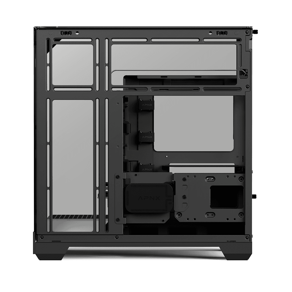 APNX V2 BK-V1/V2 3GLASS BLACK FP3-140 ARGB PMW 4FAN VI102143-11
