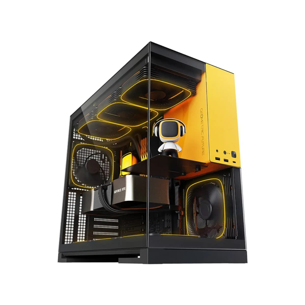 GEOMETRIC FUTURE M5 MID BLACK/YELLOW GEO-M5F-BY