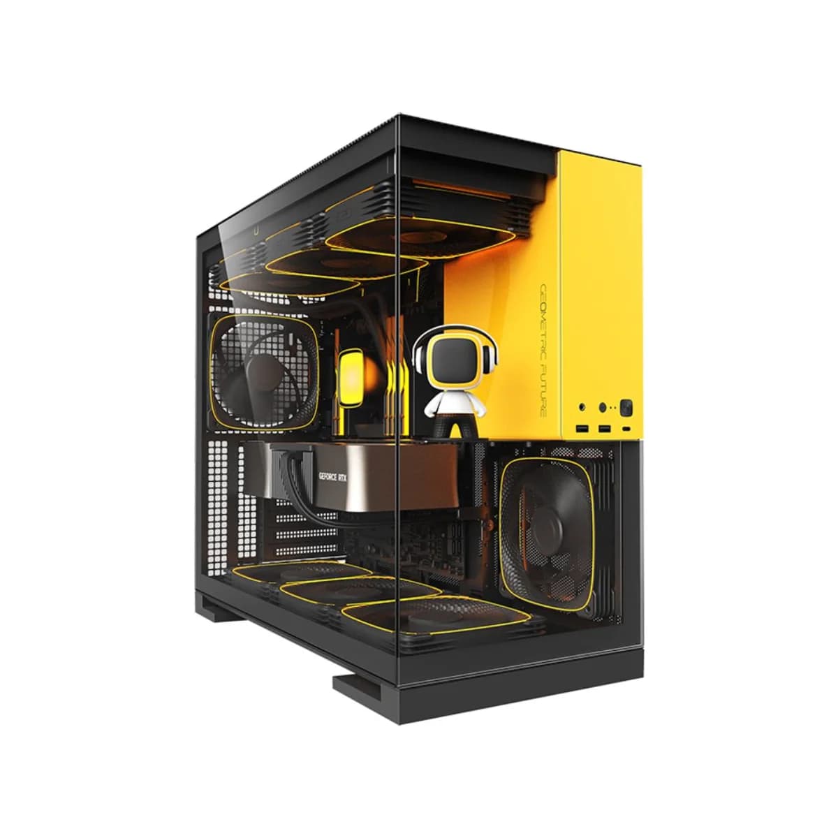 GEOMETRIC FUTURE M5 MID BLACK/YELLOW GEO-M5F-BY