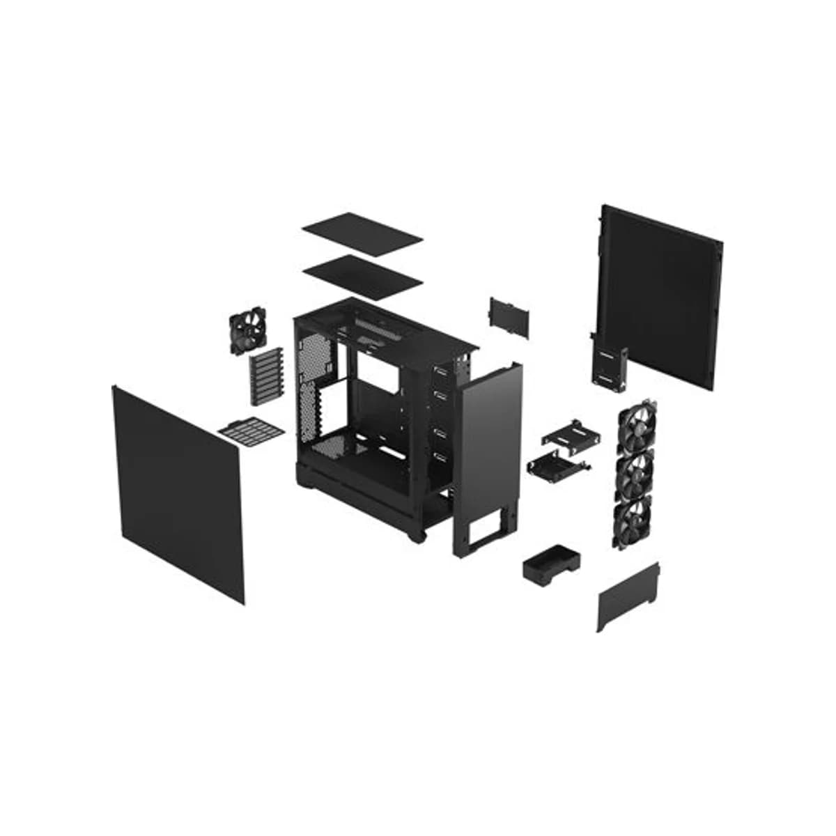 FRACTAL POP XL SILENT BLACK FULL TOWER