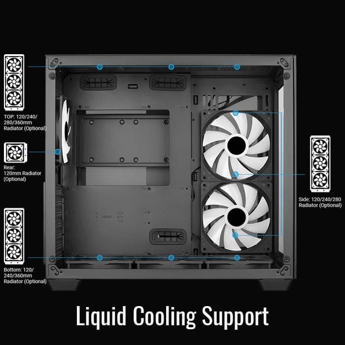 DRYFT-G-BLK-V2 3FAN