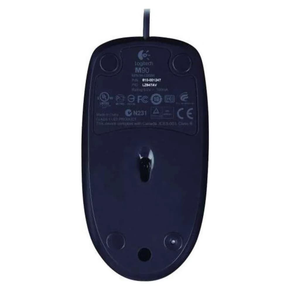 Logitech M90 Black Wired