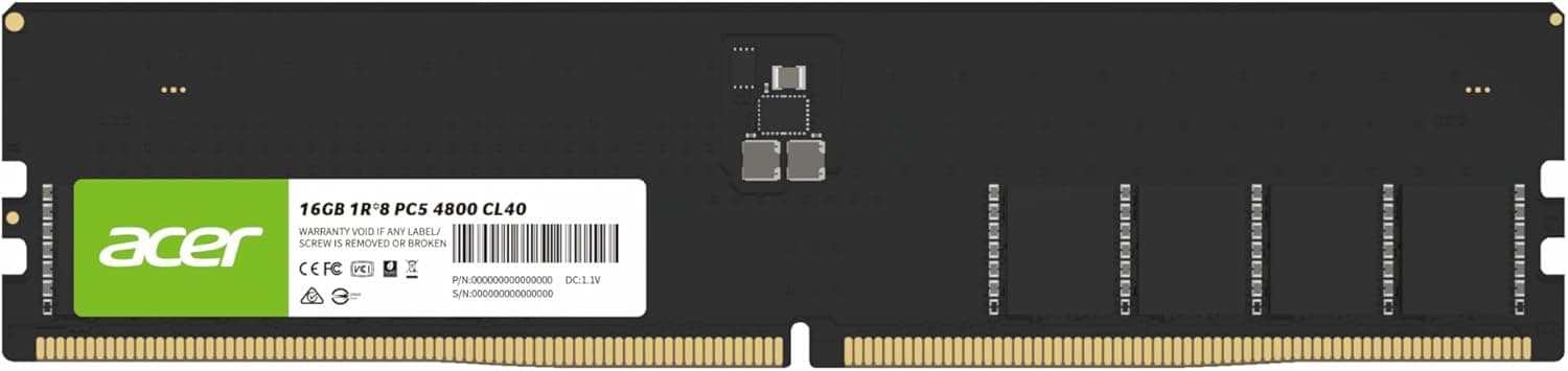 Acer 16GB DDR5 4800MHz RAM