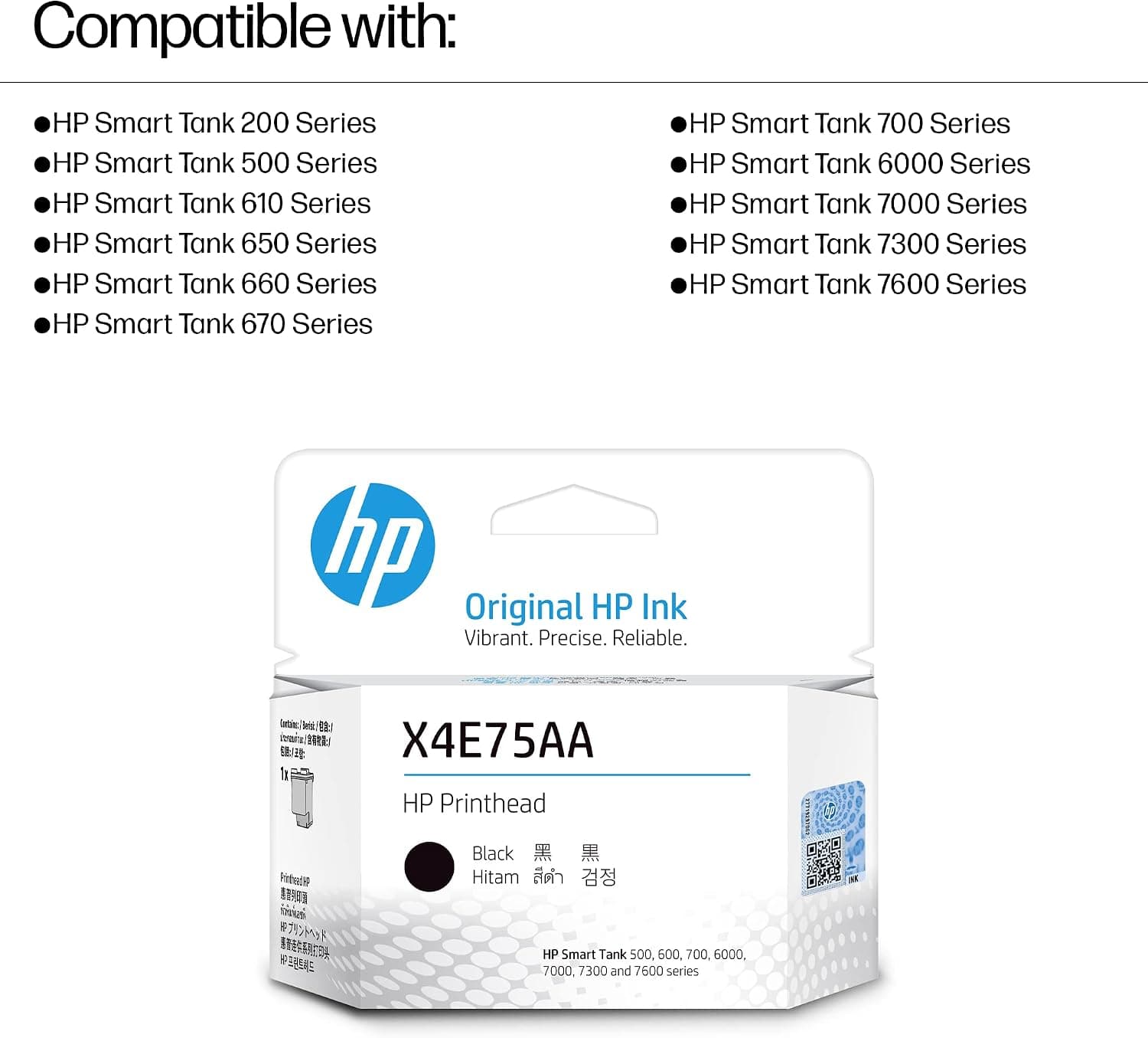 HP Printer Head X4E75AA