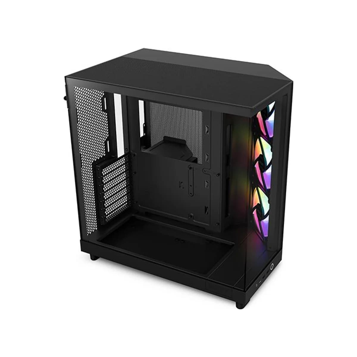 NZXT H6 FLOW RGB COMPACT DUAL CHEMBER BLCK