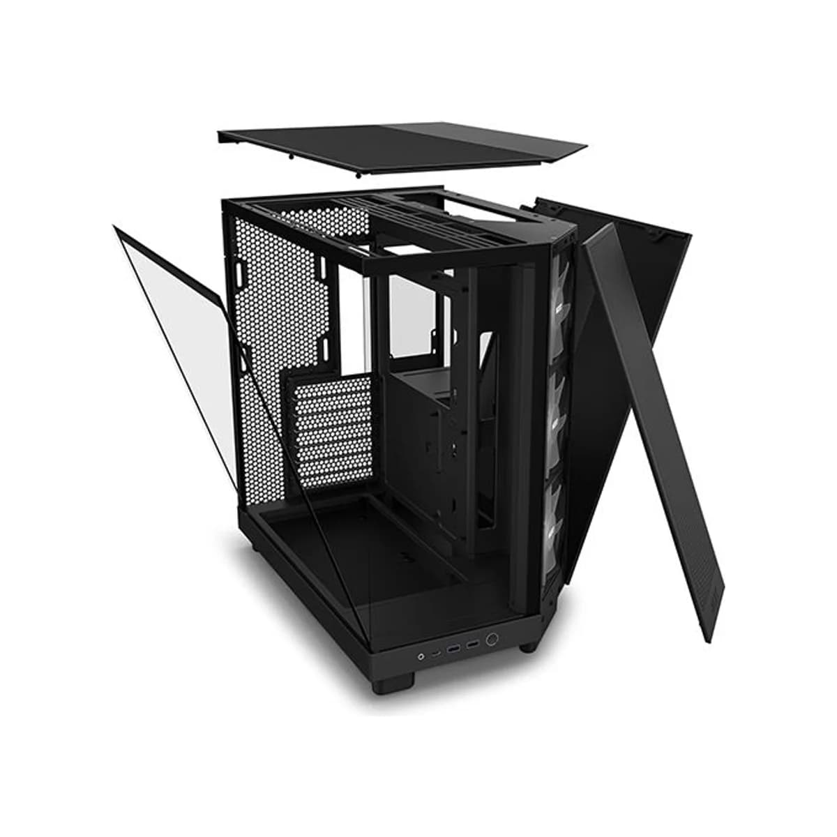 NZXT H6 FLOW RGB COMPACT DUAL CHEMBER BLCK