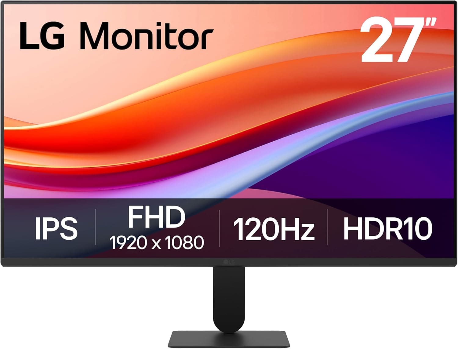 LED 27" LG 27U411A-B FULL HD 120HZ HDR10 MONITOR WITH SLIM STAND