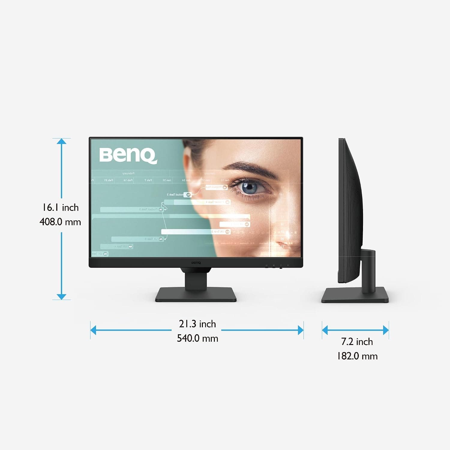 LED 24" BENQ GW2490 IPS FHD 100HZ