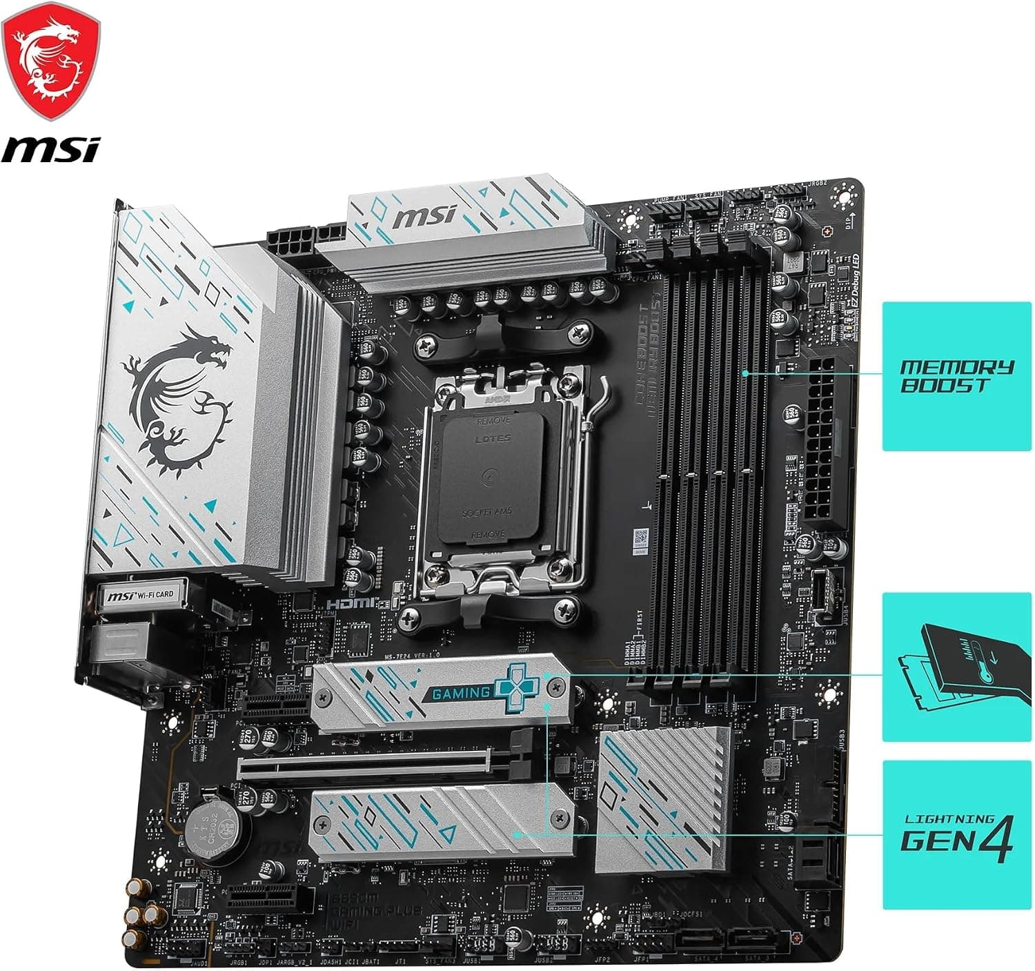 MB MSI B650M Gaming Plus WiFi 911-7E24-013