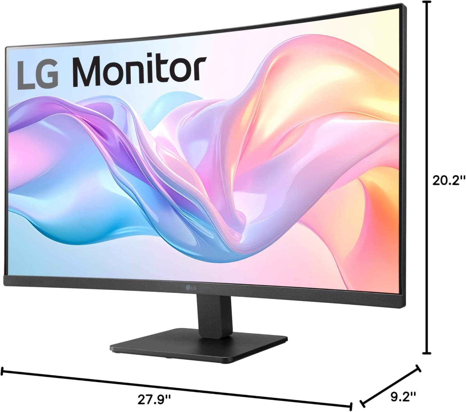 LED 32" LG 32MR50C FULL HD CURVE 100Hz 1500R