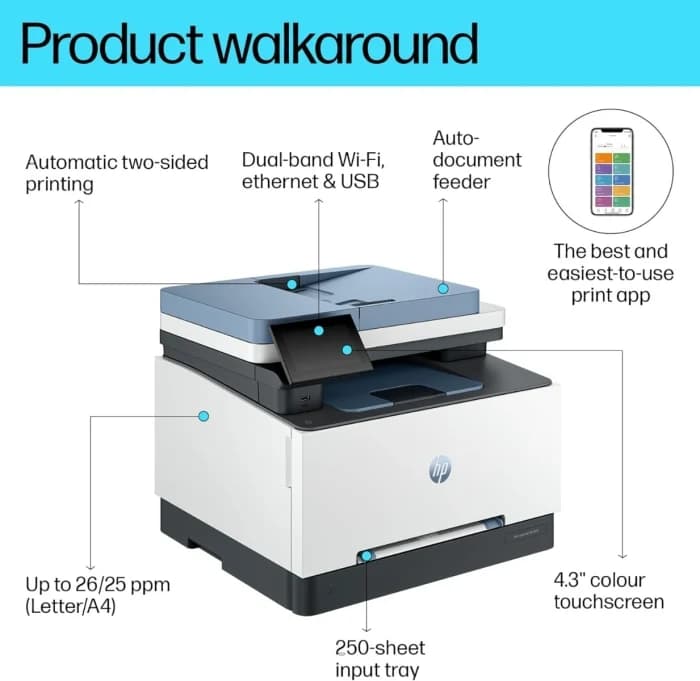 HP MFP 3303FDN Printer