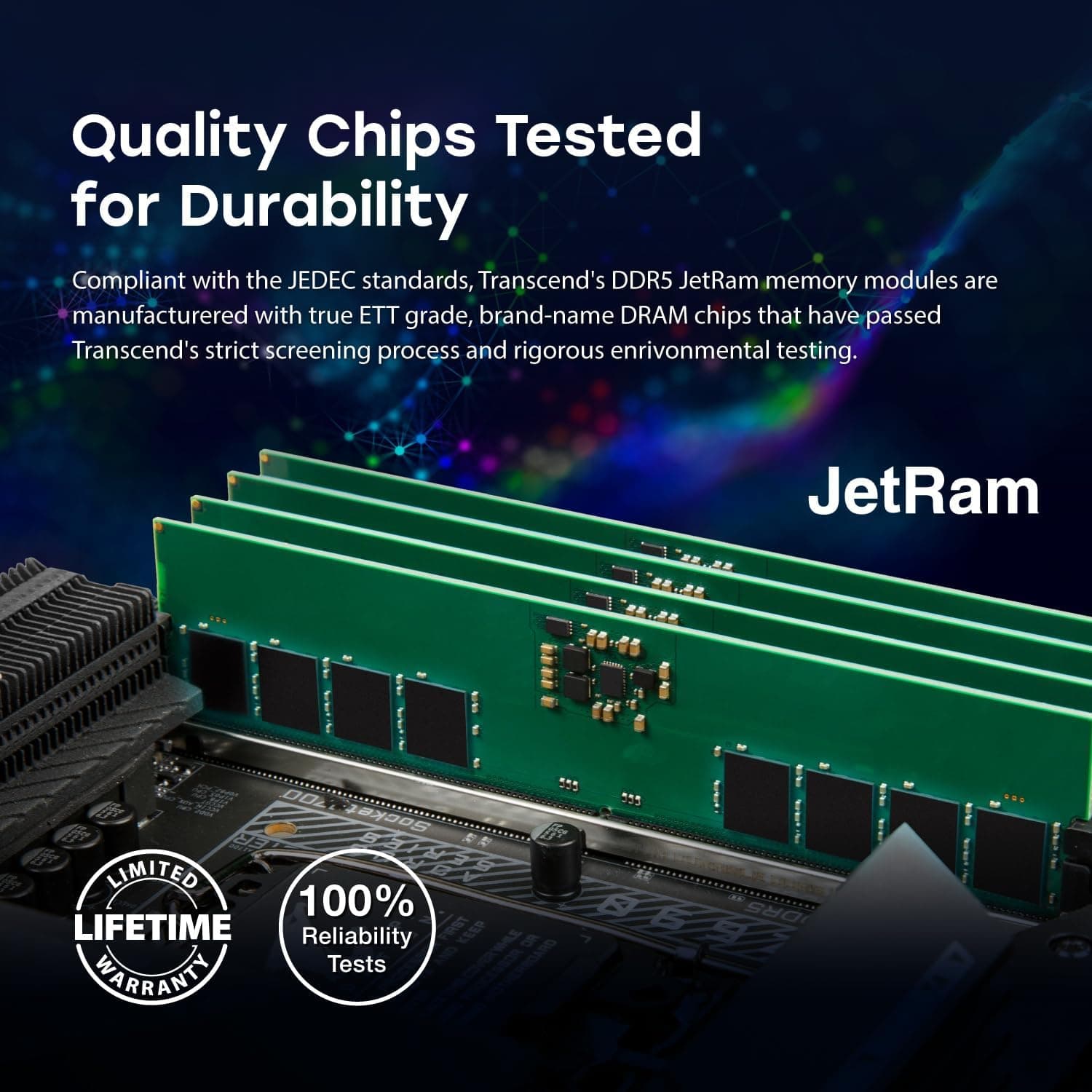 Transcend 32GB DDR5 4800MHz RAM