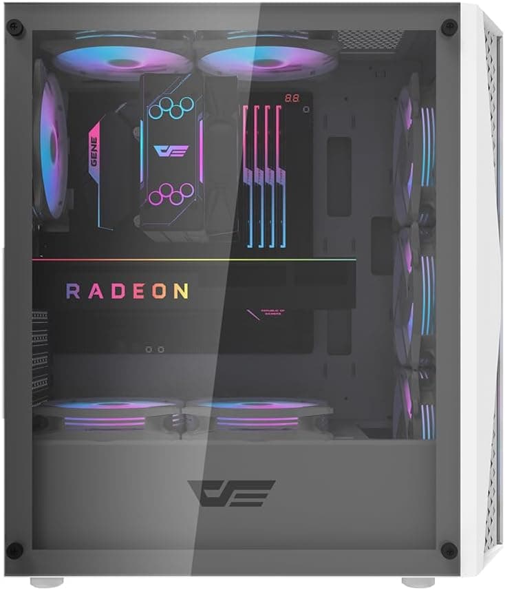 DARKFLASH DK352 PLUS BLACK 4FAN