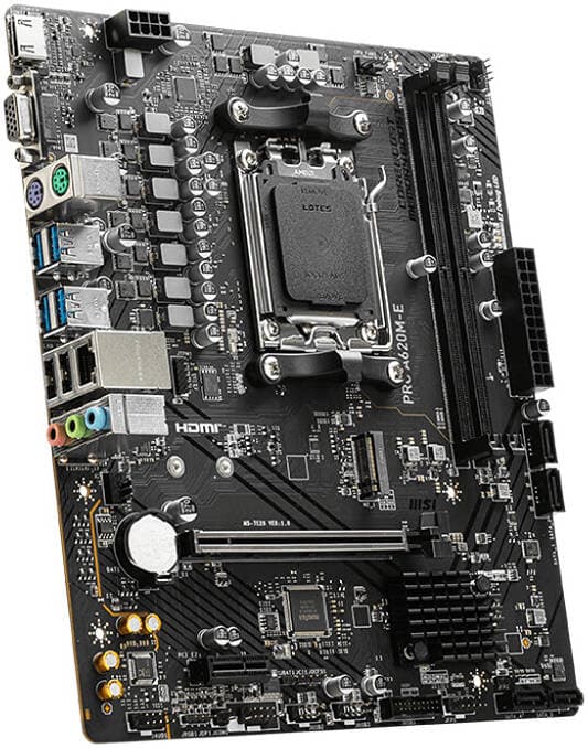 MB MSI Pro A620M-E MATX AM5