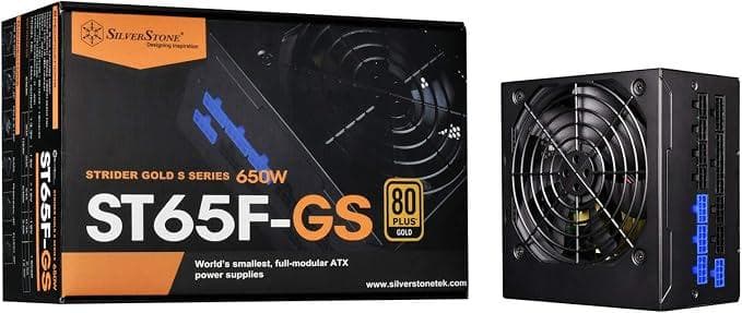 Power Supply Silverstone Strider 650W Black