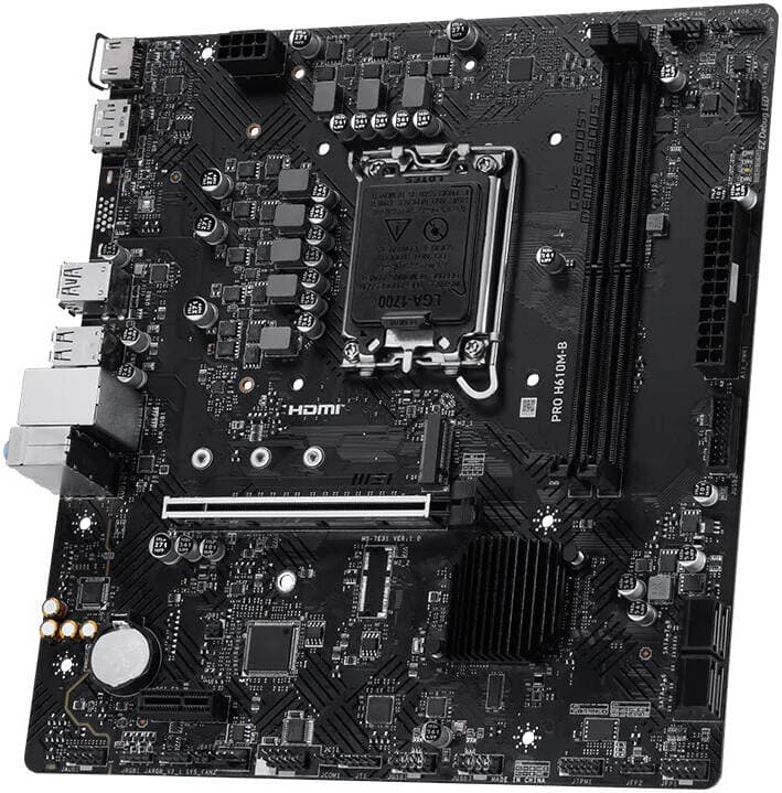 MB MSI Pro H610M-B DDR5 LGA1700