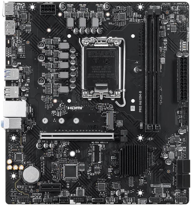 MB MSI Pro H610M-B DDR5 LGA1700