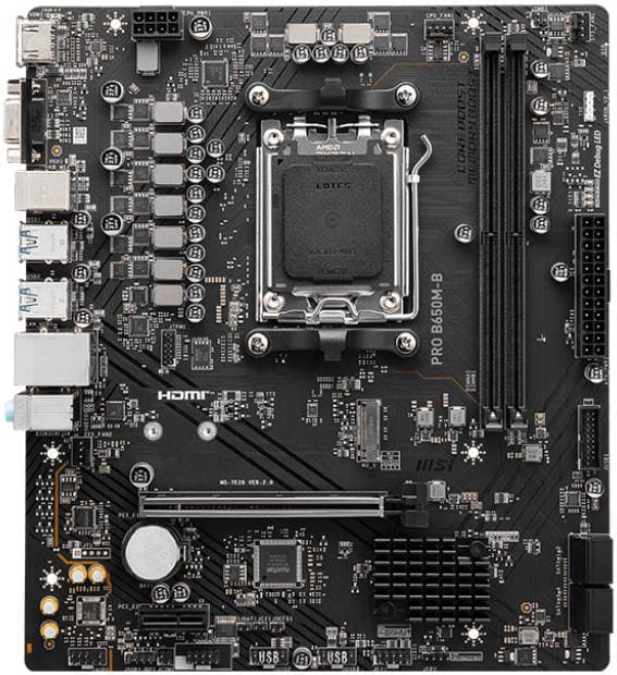 MB MSI B650M-B DDR5 AM5 M-ATX 911-7E28-020