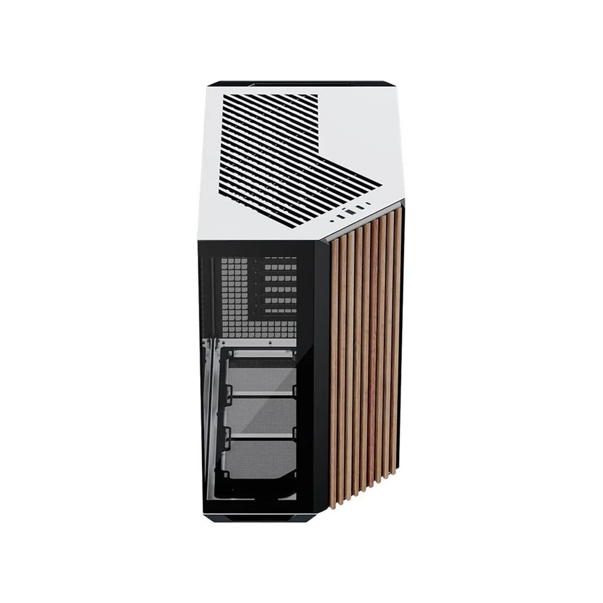 APNX V1 BK V1 BLACK & WHITE/WHITE/ WOODEN NO FAN
