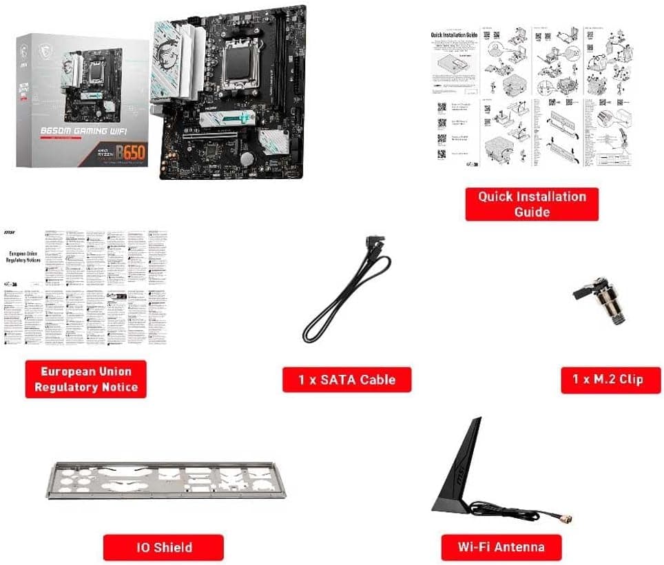MB MSI B650M Gaming WiFi 911-7E30-009